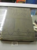 One volume of 'Work, The Illustrated Weekly for Joiners and Mechanics', January to July 1894.