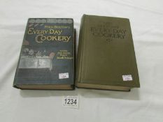 A Mrs Beeton's 'Every Day Cookery New Edition' and another Mrs Beeton's 'Every Day Cookery'.