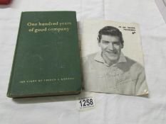 A Ruston & Hornsby book together with an interesting ABC programme signed by Michael Holliday with