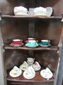 3 part tea sets including Paragon.