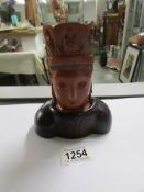 An interesting early 20th century Chinese head on stand.