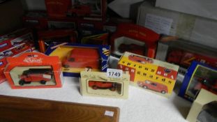 A collection of mainly boxed post office die cast vehicles including Corgi, Matchbox etc.