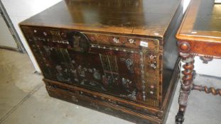 A large Chinese chest