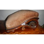 A Victorian footstool