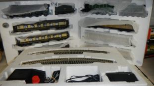 2 unboxed Hornby Railways 00 gauge train packs:- BR A4 class Golden Plover with 3 Queen of Scots