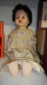 A 1920's doll.