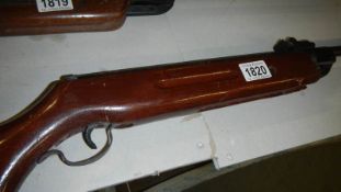 An old air rifle (ex-travelling showman's rifle range)