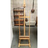A large easel