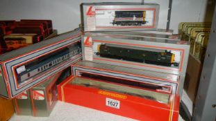7 Lima 00 gauge model diesel locomotives (classes 09, 31, 37 and 3 class 40's),