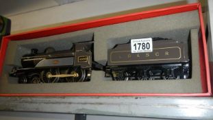 A boxed ACE trains 0 gauge LB & SCR brown 2006 celebrations class locomotive and tender.