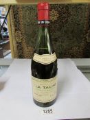 A 1967 bottle of French Burgundy red wine - Societie Civile Du Domaine De La Romanee-Conti La