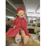 A vintage walking Pedigree doll.