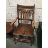 A 19th Century carver / arm chair