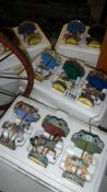 12 Bradford edition carousels for all seasons ornaments collection with certificates.