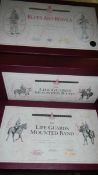 3 boxed Britain's limited edition sets:- 5195 'The Life Guards Mounted Band' sets 1 & 2 and 5293