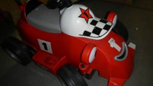 An old racing car.