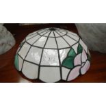 A Tiffany style lamp shade