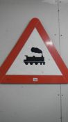 A train crossing sign (from Pleasure Island)