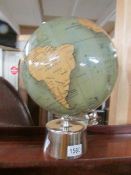 A world globe.