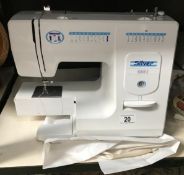 A Silver 2001 sewing machine A/F