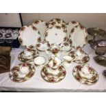 36 pieces of Royal Albert Old Country Rose