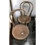 2 Bentwood chairs