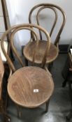 2 Bentwood chairs