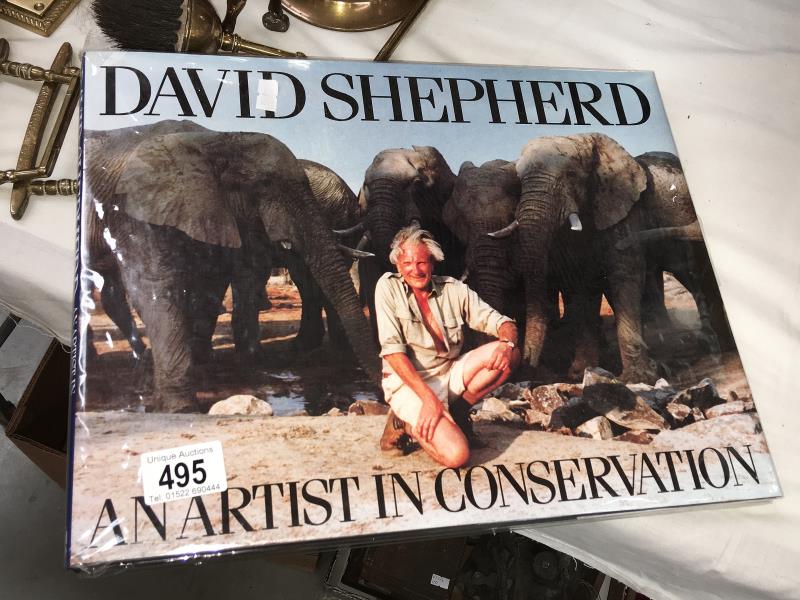 A David Shepherd 'An artist in conservation book