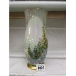 A Crown Devon Art Deco cottage garden vase.