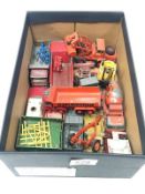 A box of Diecast toys,