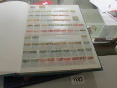 4 stock books of various stamps including Russia, Spain, Australia, Germany and Commonwealth etc.