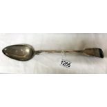 A Georgian silver serving spoon, London 1812/13, maker JW _ JH, 4.25 0z.