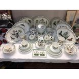 A quantity of Portmeirion dinnerware