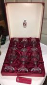 A boxed set of 6 Cristallerie Zwiesel wine goblets