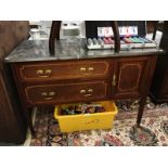 A marble topped washstand