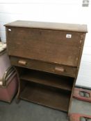 A small oak bureau