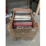 A box of LP records including classicals, musicals etc.