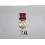 A King George V British Empire medal awarded to 1165377 A/Cpl Albert G Borrett, R.A.F. U.R.