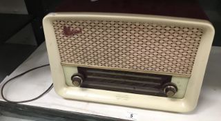 A vintage Marconiphone radio