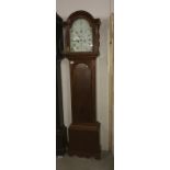 An 8 day long case clock marked G Horst, Sittingborne.
