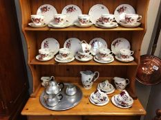a 12 piece Gainsborough bone china tea set,