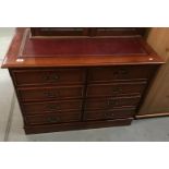 A desk effect 4 drawer filing cabinet,