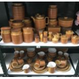 2 shelves of Hornsea pottery
