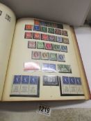 An album of GB stamps including mint singles, pairs and blocks together with a few used Victorian,