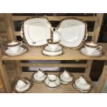 A Royal Albert tea set.