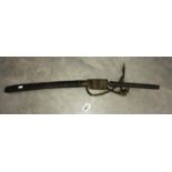An old Japanese Burmese Doha sword A/F (Possibly 17th / 18th Century)