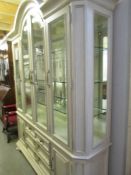 A superb quality modern display cabinet.