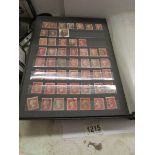 A good album of Victorian stamps including approximately 250 penny reds,