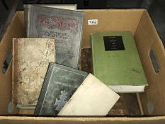 A collection of antiquarian and collectable books including Tillotson, 54 Sermons,