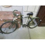 A vintage Mercury boys bicycle.